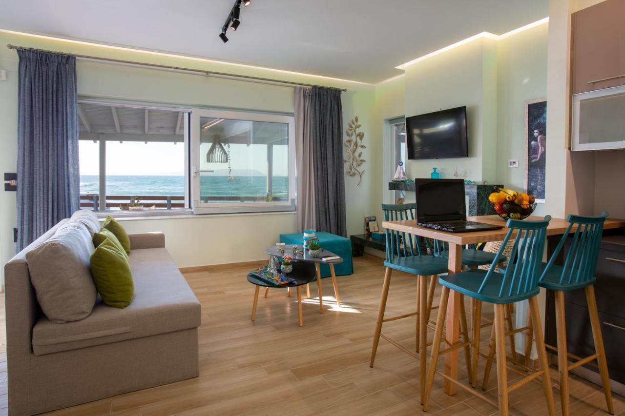 Kyma Seafront Suite By Estia Kokkini Hani المظهر الخارجي الصورة